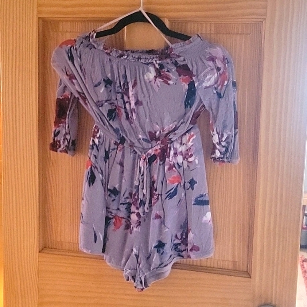 Strapless romper for girls size 10-12